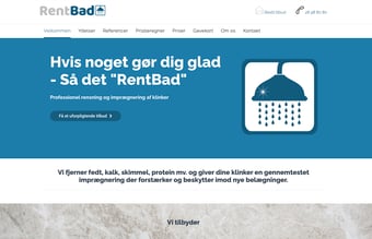 RentBad.dk - Niche Rengøring - Omsætning 259.134,25 kr.