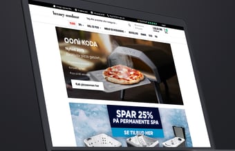 Webshop med salg af pizzaovne, spa og terrasseprodukter - Omsætning 2,3 + m i 2020