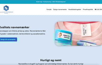 Salgsklar webshop sælges med navnemærker til madkasser tøj