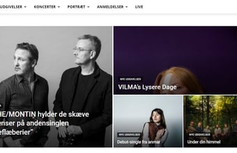 Musik site der fokuserer på danske bands sælges - Indtjening på google ads