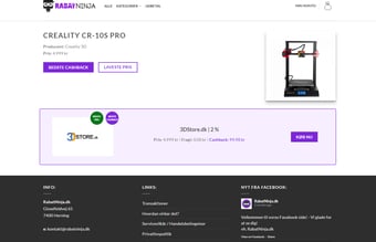 Cashback / Incentive website - Rabatninja.dk - Affiliate website med cashback til brugerne