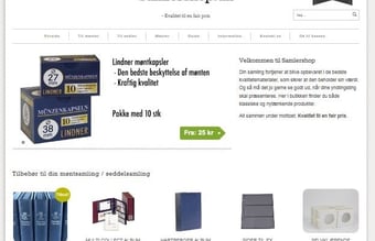 Velfungerende niche-webshop til samlere