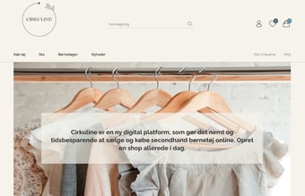 Ny webshop med secondhand børnetøj til dig med en bæredygtig iværksætter i maven