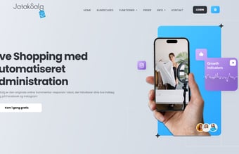 SaaS-platform til Facebook kommentarsalg – JaTakSalg.dk