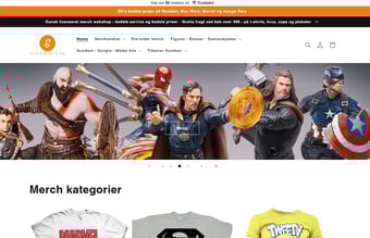 Super Merchandise webshop med stigende omsætning