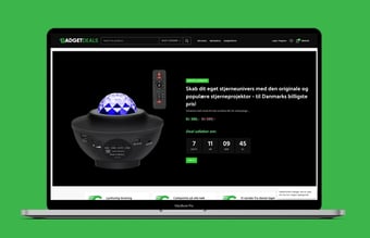 Dealsite med stort dansk varelager, kunder og aktiv målrettet SEO-ranking som bliver bedre og bedre