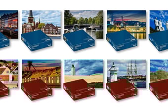 Puslespil mærke med unikke danske bymotiver (omsætning: 919.372 kr)