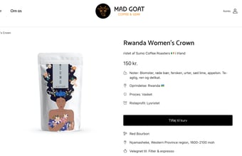 5th most trusted coffee shop in the industry - it's been on the market for 2,5 years