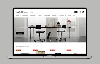 Interiør webshop med god potentiale! - Februar 2021 omsætning = 56,383.55 kr