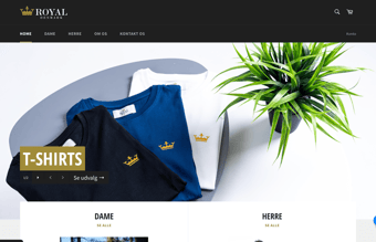 Tøjbrand med tilhørende webshop, sociale medier og varelager