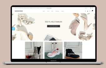 Flot eksklusiv webshop med salg af sko sælges - Omsætning 2021 kr. 64.000,00 kr. - Leverandør fra Europa