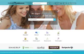 Produktanmeldelse.dk - Køreklart website med brugere og anmeldelser