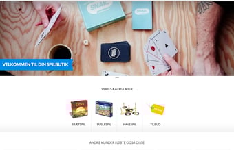 2 webshops med brætspil - Årlig omsætning: 5,7 mio.