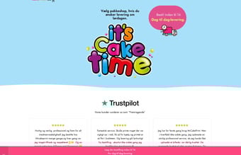 Kageprint shop - Velfungerende webshop til salg - Omsætter for ca 200.000 kr. pr. mdr.