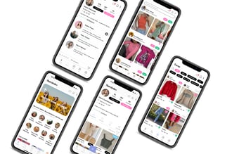 Tøjbytteapp med 8000 downloads