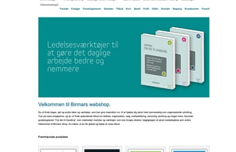 Forlaget Birmar A/S udgiver erhvervsbøger, træning/coaching programmer & virksomhedsspil. 