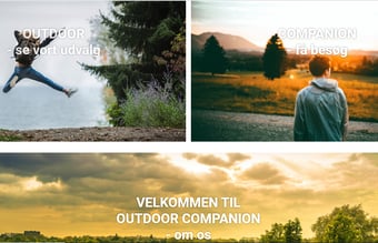 OutdoorCompanion.dk - Webshop med outdoor tøj og grej i høj kvalitet til kvinder & mænd