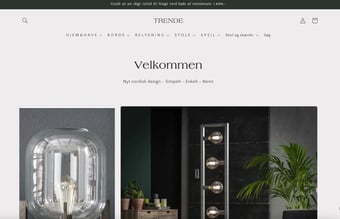 Møbel webshop - Fantastisk flot møbel webshop sælges. nordisk design 