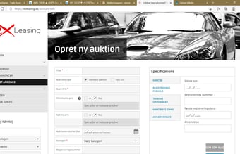 exleasing.dk bilauktion - Online bilauktion for salg af tidligere leasingbiler
