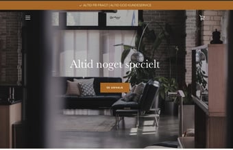 ditmøbel.dk - Køreklar dropshipping side med salg af møbler og møbler - stort potentiale!