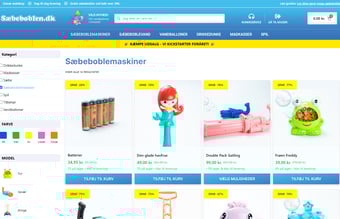 Nystartet Sommer Niche shop med 100K i varelager sælges