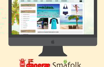 Unik webshop med badetøj til børn - 12 år gammel