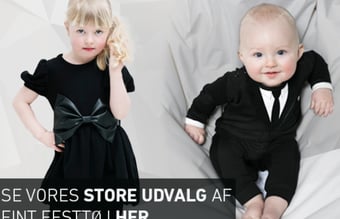 Stilren børnetøjswebshop med fokus på personlig service, eksklusivitet og egen niche