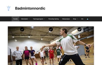 Personlig træner og affiliate website med indtjening - Omsætning i 2022: 15.000,- kr.