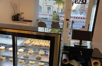 Cafe til salg - ca. 41 kvm i stueplan + ca. 23 kvm i kælderen. - Østerbrogade 91 KBH Ø 2100