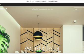 Dropshipping shop med salg af møbler