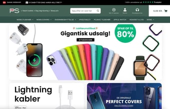 Stor detailwebshop - PanzerScreen.dk - Sælges - Omsætning 2022: 3.1 mio kr.