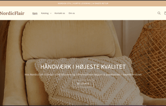 Dropshipping butik med salg af tæpper & pudebetræk