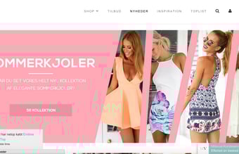 Nyopstartet tøj webshop med milion omsætning 