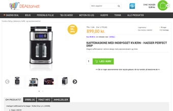 Salg af kendt webshop - Omsætning: 830.000 DKK - Trustpilot score på 4,5 ved 504 anmeldelser.