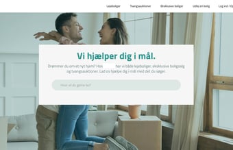Køreklar boligportal med komplet professionelt system og brugervenligt design