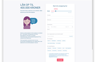 Selskab med 4 veletablerede og overskudsgivende låneformidlingssites sælges - over 100.000 registrerede brugere i Danmark - kræver kun 10 minutters arbejde om ugen