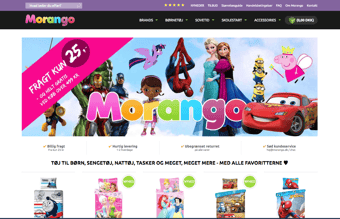 5-stjernet webshop med børnetøj & tilbehør