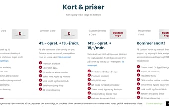 Opret forbindelser uden grænser – Limitless Card, det revolutionerende elektroniske visitkort