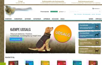 Populær hunde webshop i vækst