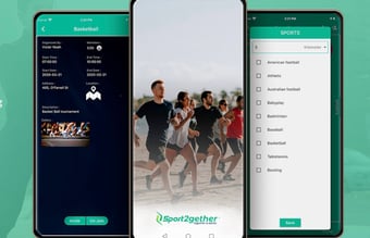 Social app hvor folk kan connecte med andre sportsentusiaster - App Sport2gether