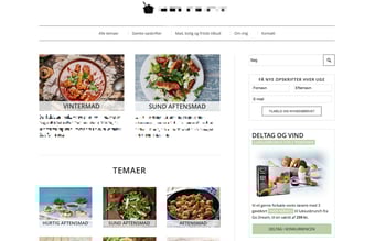 Website med madopskrifter