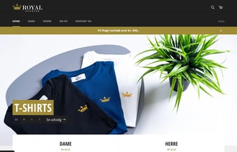 Tøjbrand med tilhørende webshop, sociale medier og varelager