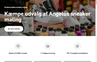 Danmarks førende webshop for sneaker-tilbehør søger ny ejer!
