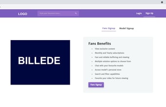 Køreklar hjemmeside til subscription-salg af content