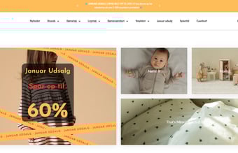 Veletableret dansk niche-webshop inden for baby & børn – stærkt brand og stor kundebase
