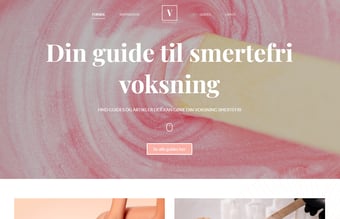 Affiliate website inden for nichen Voksning