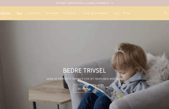 Dropshipping butik med salg af baby-børne udstyr