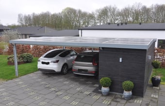 Carporte med solceller - Generationsskifte