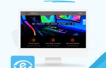 Gaming webshop med løbende ordre - 300.000 DKK. I omsætning de første 3 måneder 