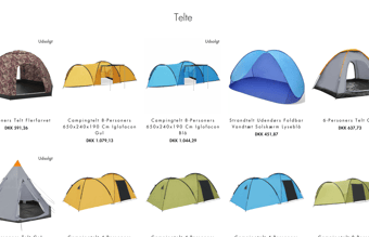 Dropship Webshop med omsætning.